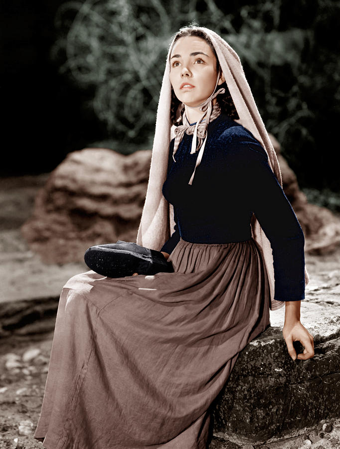 Movie Photograph - The Song Of Bernadette, Jennifer Jones #3 by Everett