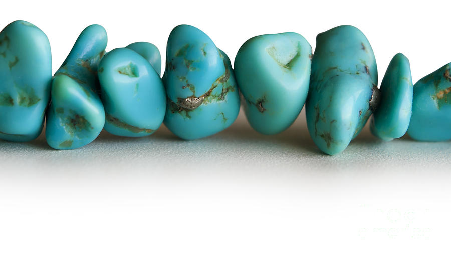 Jewelry Photograph - Turquoise stones #3 by Blink Images