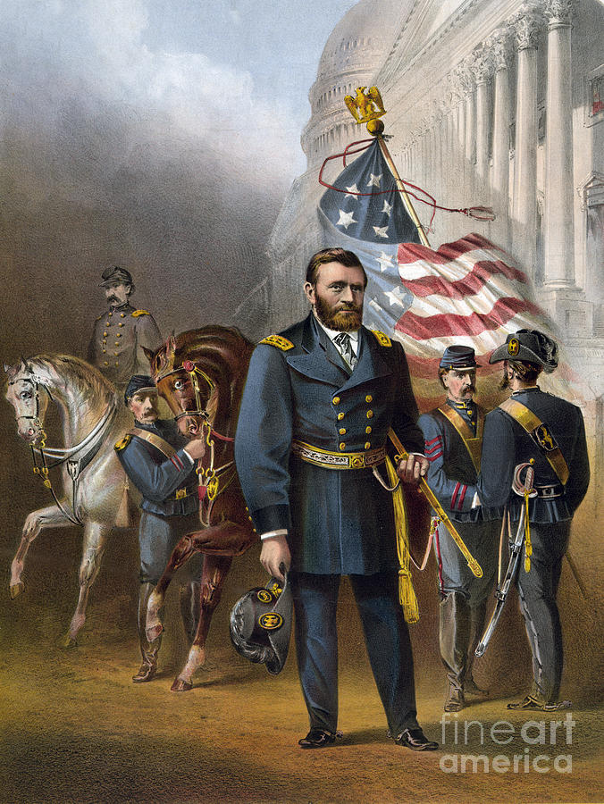 Ulysses Grant Photograph - Ulysses S. Grant, 18th American #3 by Photo Researchers