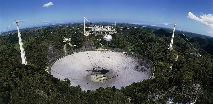 Upgraded Arecibo Radio Telescope With Subreflector #3 Photograph by David Parker