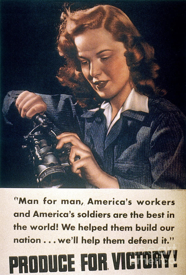 U.s. World War II Poster Photograph by Granger - Fine Art America