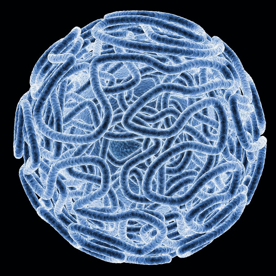 Pathogen Photograph - Virus, Artwork #3 by Laguna Design