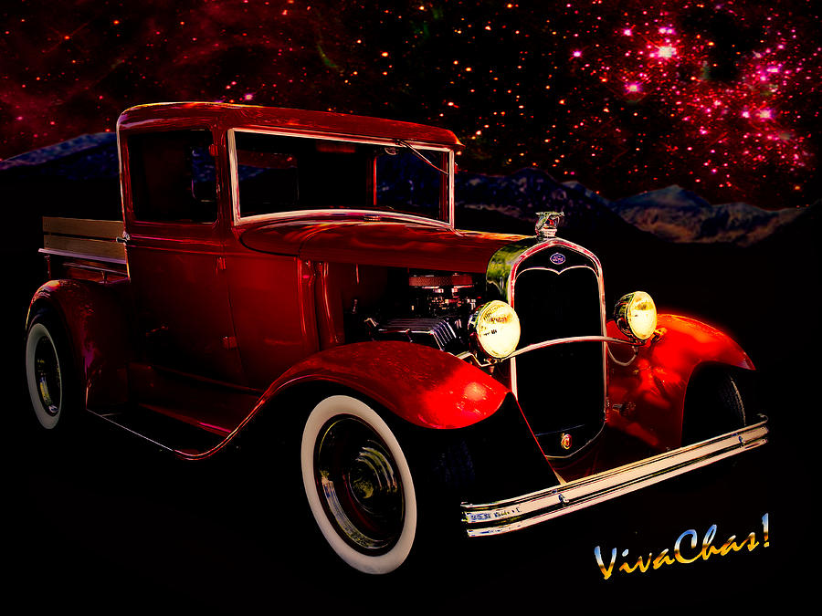 32 Ford Pickup Starlight Photograph by Chas Sinklier