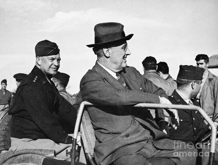 1943 Photograph - Franklin Delano Roosevelt #33 by Granger