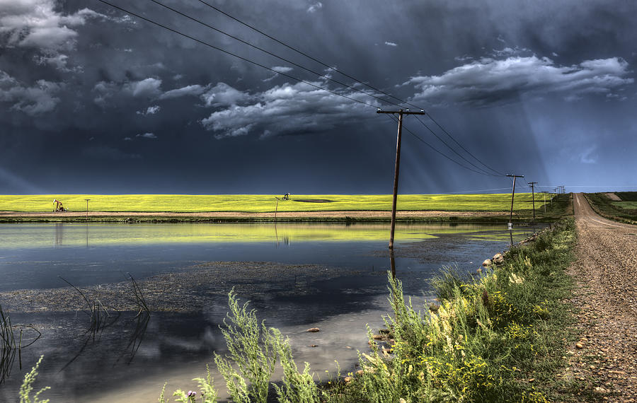Storm Clouds Saskatchewan #33 Photograph by Mark Duffy