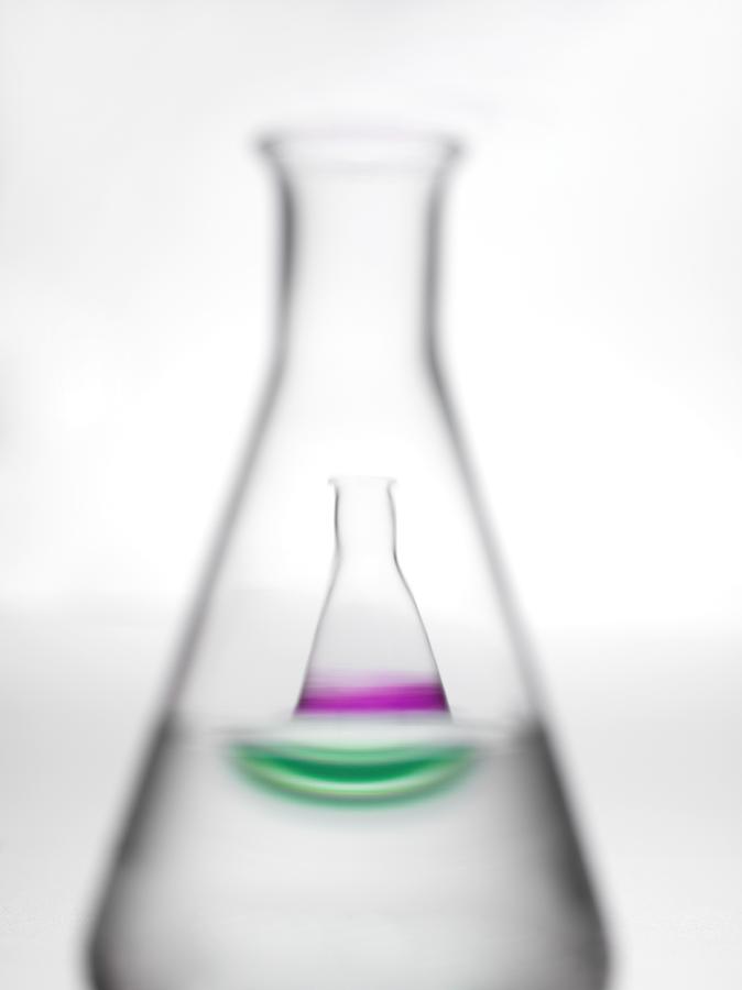 Laboratory Glassware Photograph By Tek Image - Fine Art America