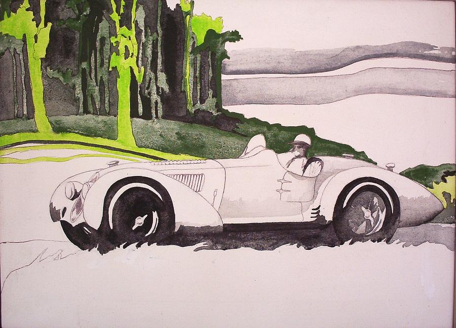 36 Alfa  Painting by Richard Willows