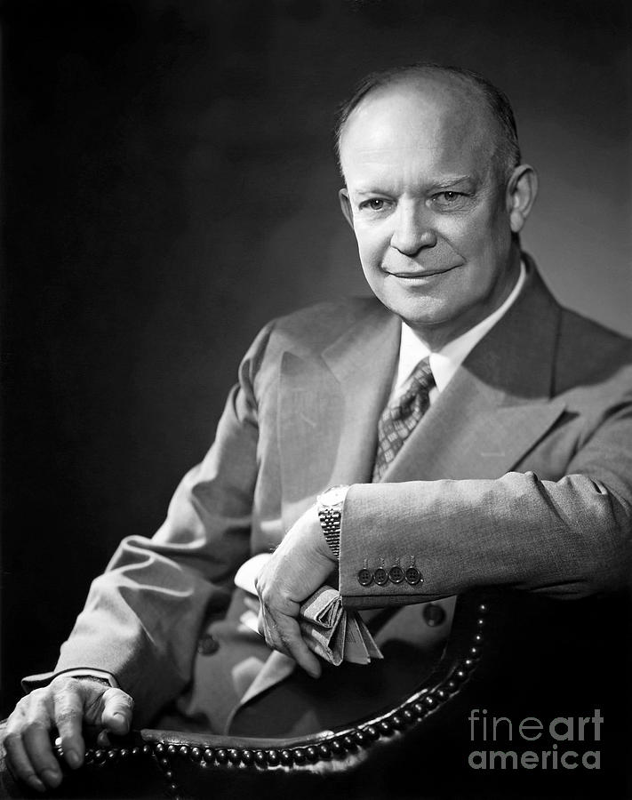 Dwight D. Eisenhower #38 Photograph by Granger