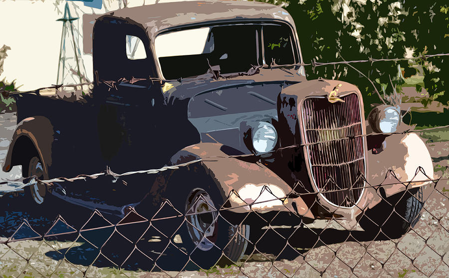 Vintage Cars Photograph - 36 Ford #36 by Bill Owen