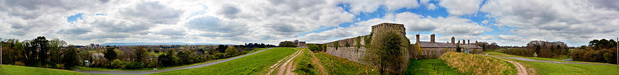 360 Panorama of Phoenix Park and Chapelizod Photograph by Semmick Photo