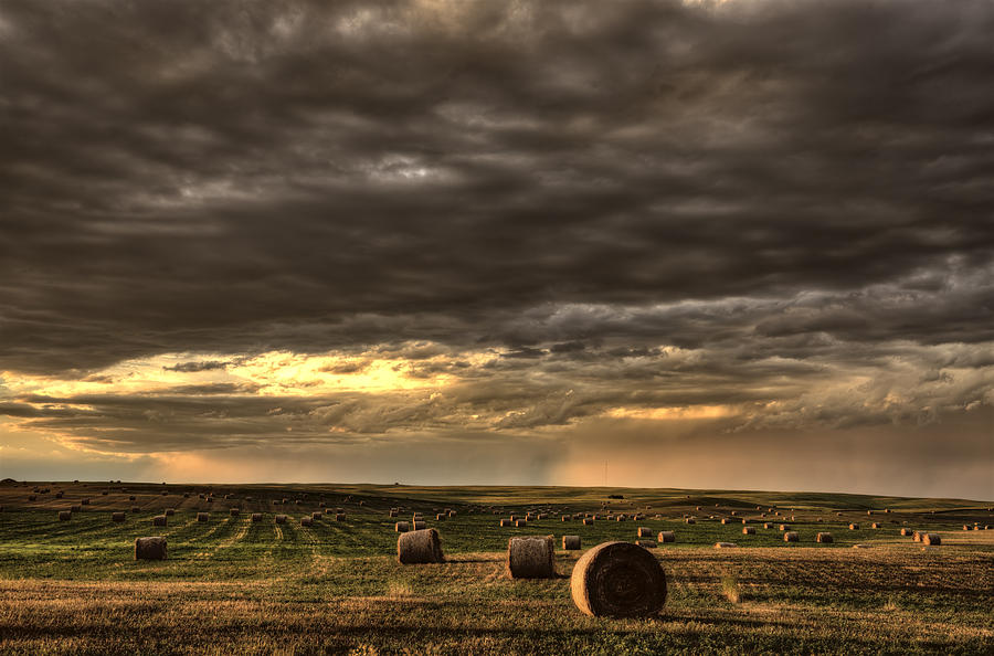 Nature Photograph - Storm Clouds Saskatchewan #37 by Mark Duffy