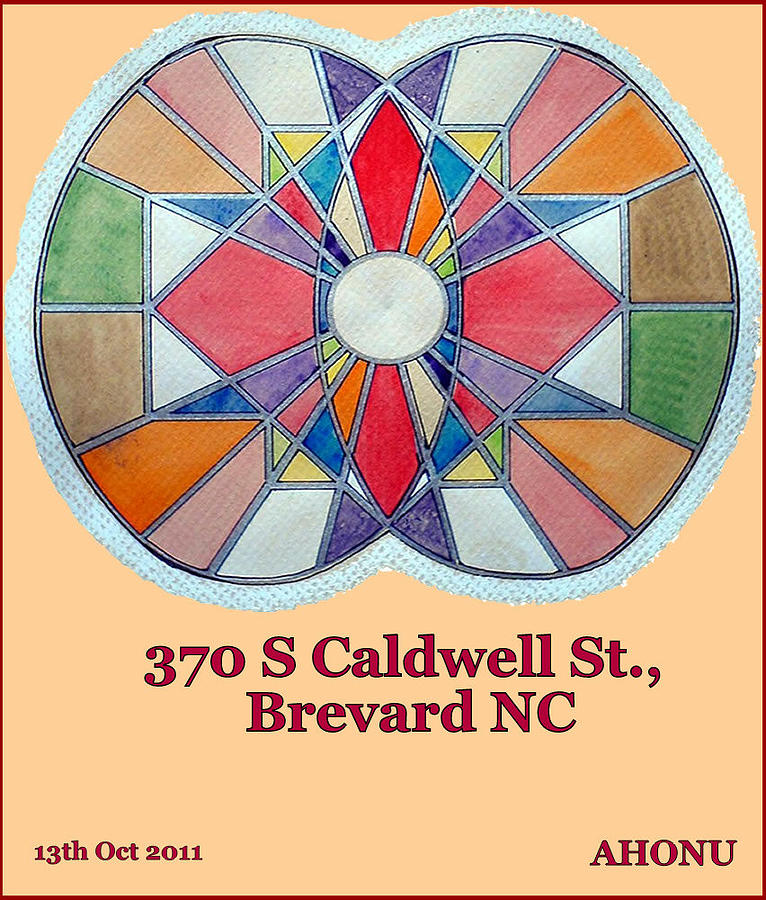 370 S Caldwell St Painting by AHONU Aingeal Rose