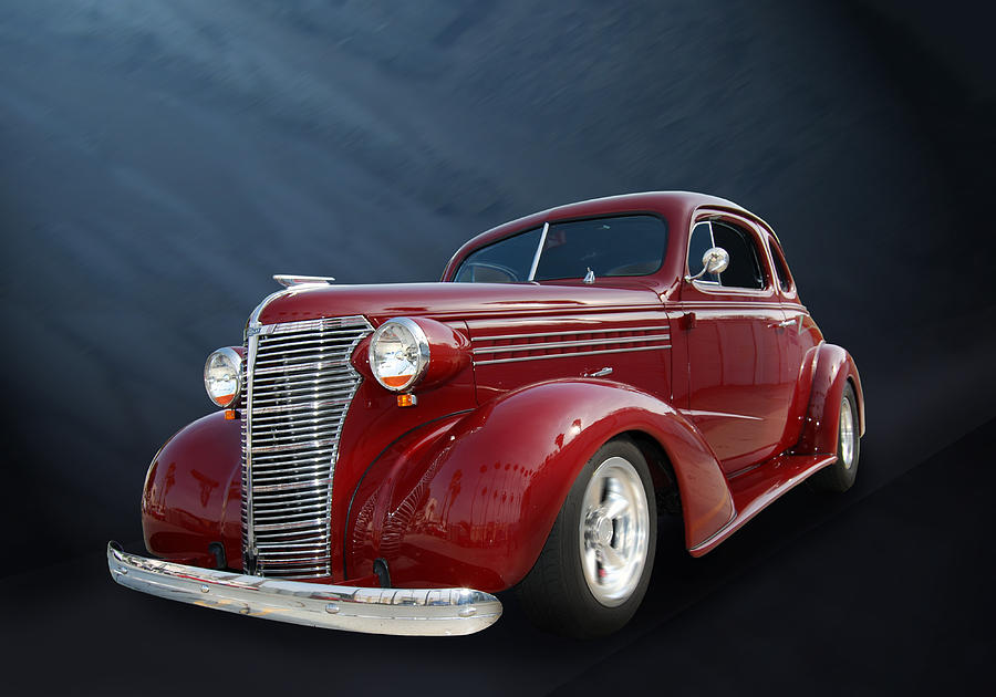 Transportation Photograph - 38 Chev Coupe by Bill Dutting