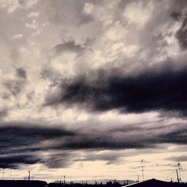 Nature Photograph - #空 #sky #夕焼け #sunset #nature #4 by Asagi Miu