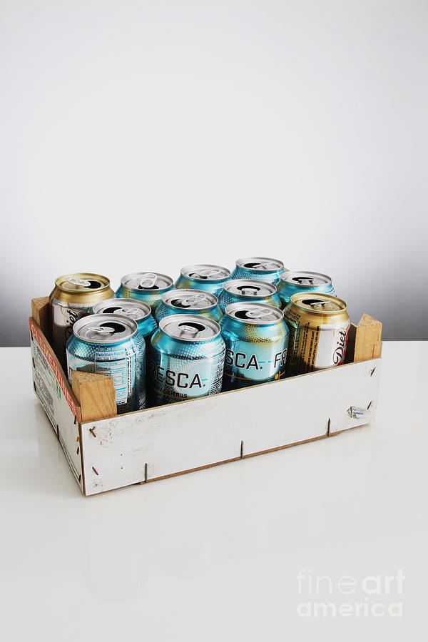 Can Photograph - Aluminum Cans For Recycling #4 by Photo Researchers, Inc.