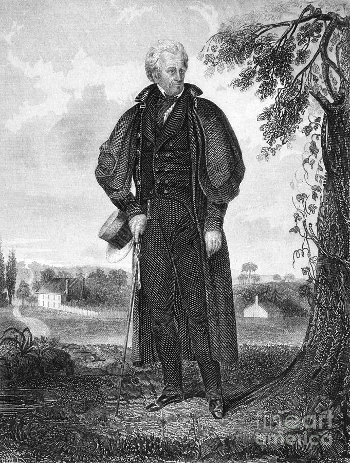 Portrait Photograph - Andrew Jackson (1767-1845) #4 by Granger