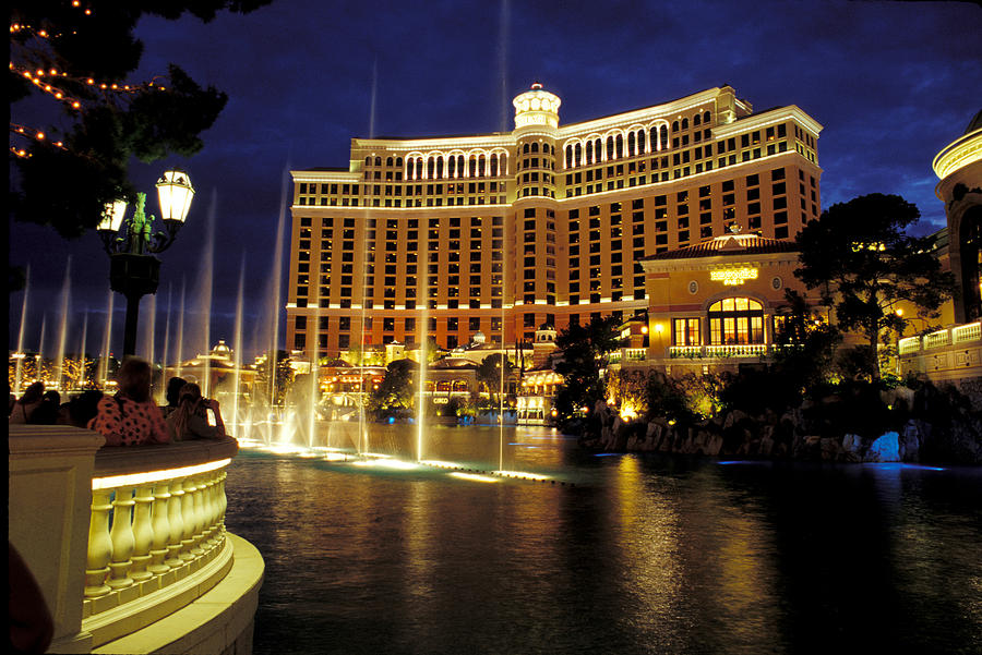 Bellagio Hotel In Las Vegas Photograph
