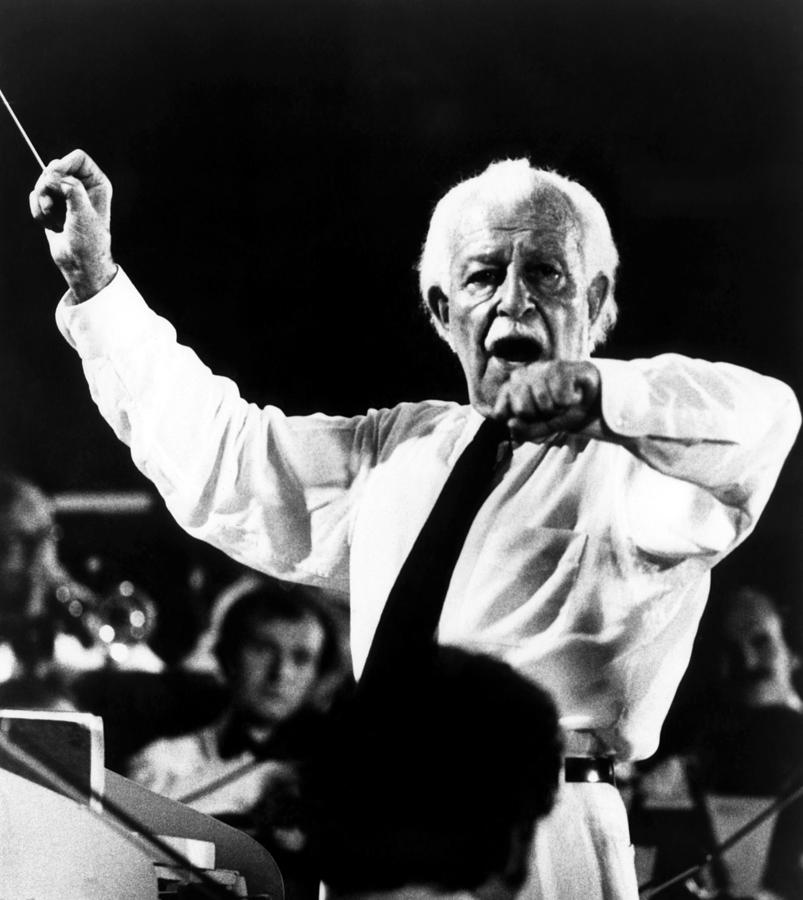 Boston Pops Orchestra Conductor, Arthur Photograph by Everett Fine