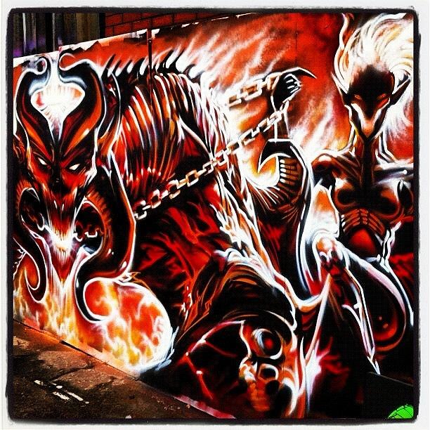 Graffity Photograph - #bristolgraffiti #bristolart #bristol #4 by Nigel Brown