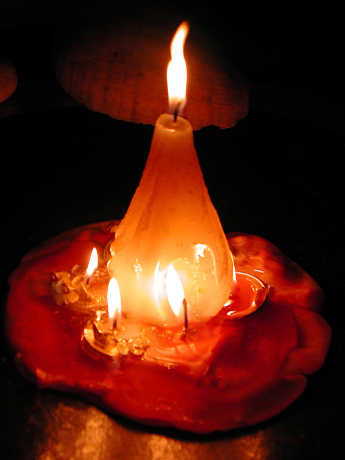 Candle #4 Photograph by Colette V Hera Guggenheim