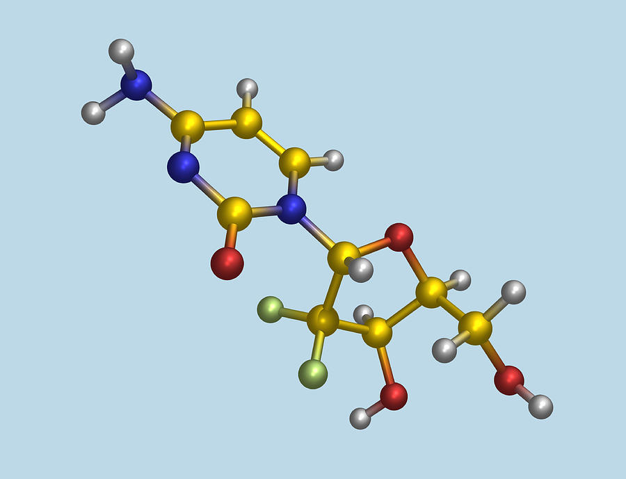 Chemotherapy Drug Molecule Photograph By Dr Tim Evans Fine Art America