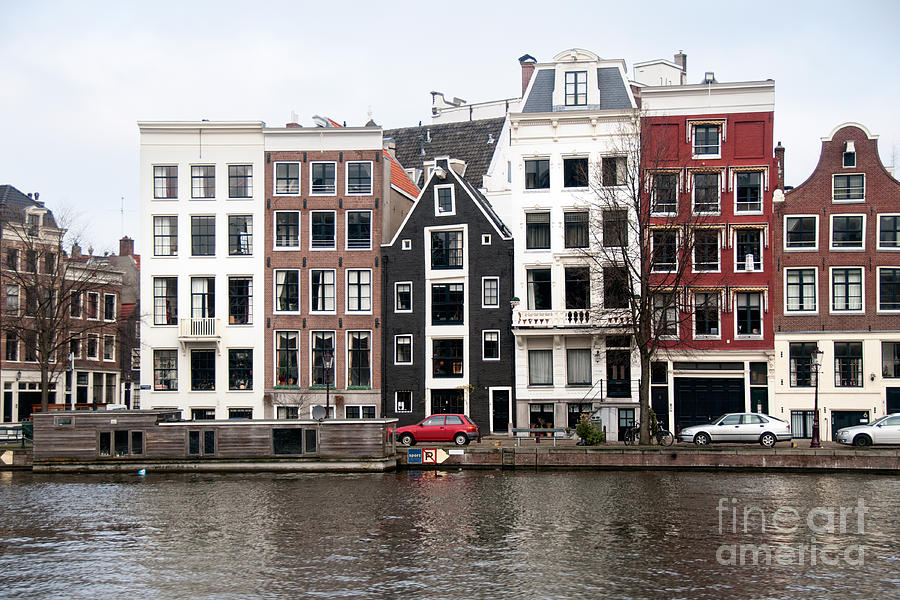 City Scenes from Amsterdam #4 Digital Art by Carol Ailles