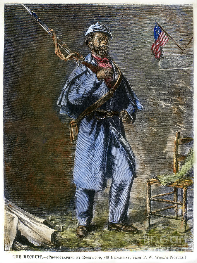 Civil War: Black Troops #4 Photograph by Granger