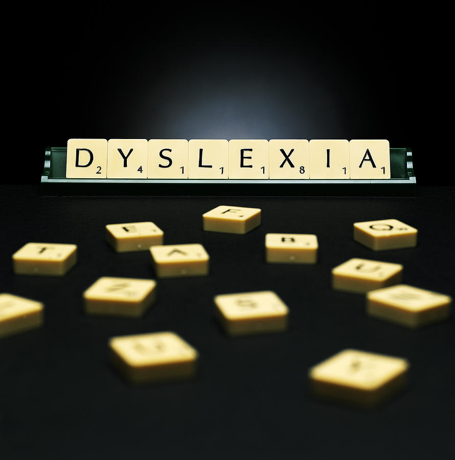 Dyslexia Photograph - Dyslexia #4 by Kevin Curtis