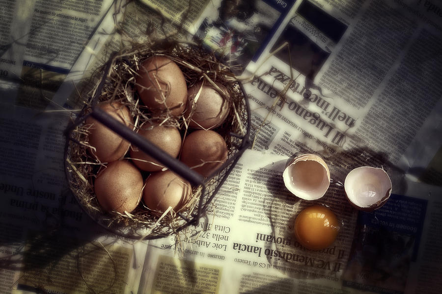 Egg Photograph - Eggs #4 by Joana Kruse