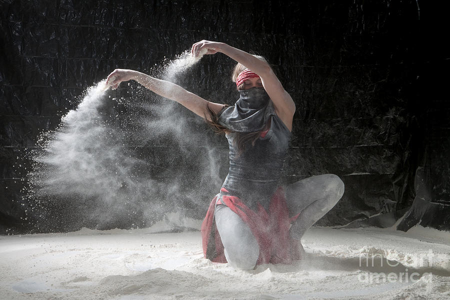 Surrealism Photograph - Flour Dancer Series #4 by Cindy Singleton