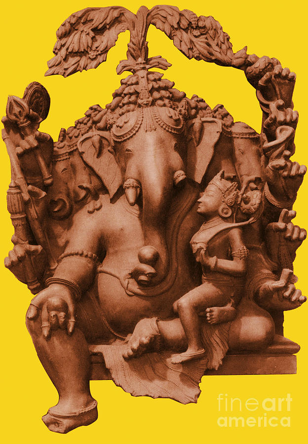 Ganesha, Hindu God #4 Photograph by Photo Researchers