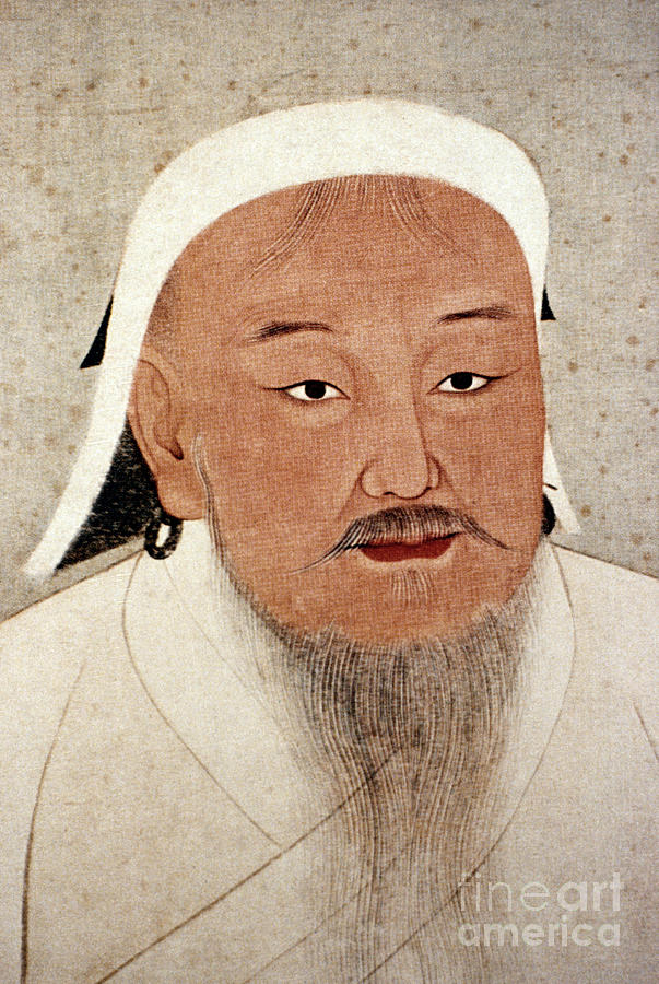Genghis Khan (1162-1227) #4 Photograph by Granger