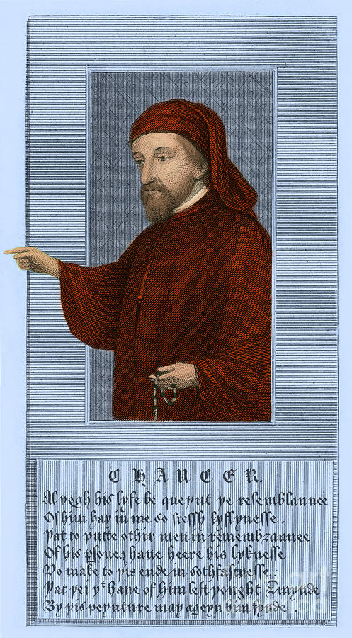 Geoffrey Chaucer, Father Of English #4 Photograph by Photo Researchers