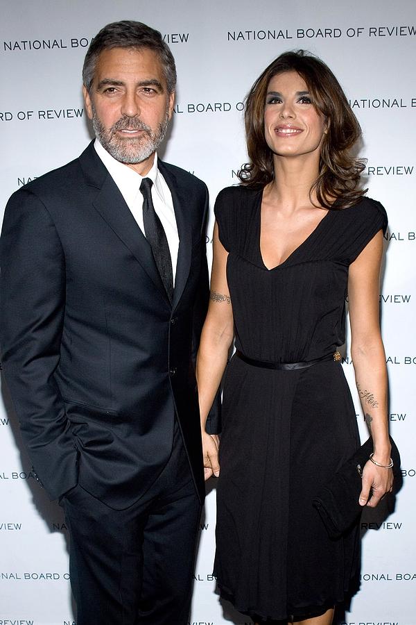 George Clooney Photograph - George Clooney, Elisabetta Canalis #4 by Everett