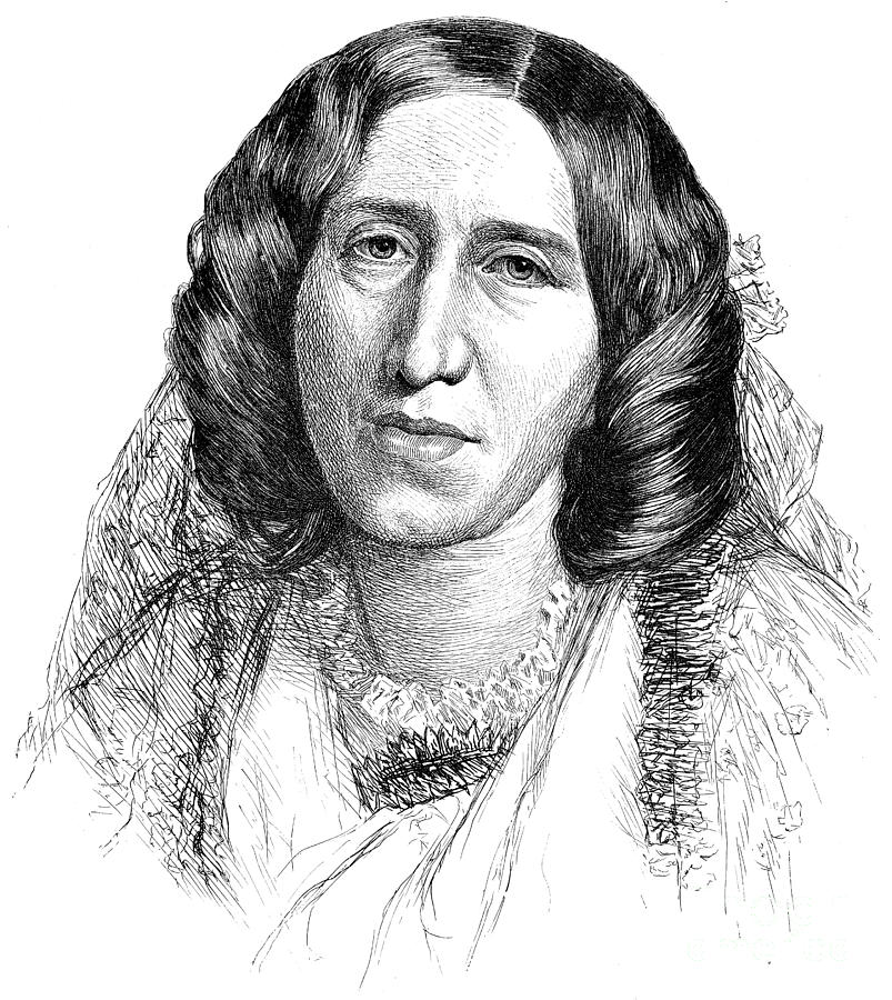 George Eliot (1819-1880) #4 Photograph by Granger