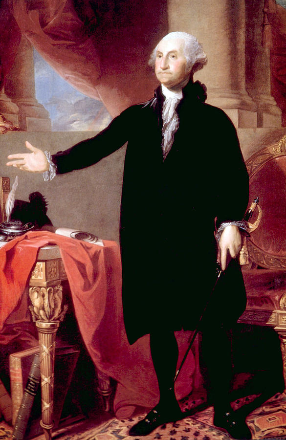 George Washington 1732-1799, U.s #4 Photograph by Everett