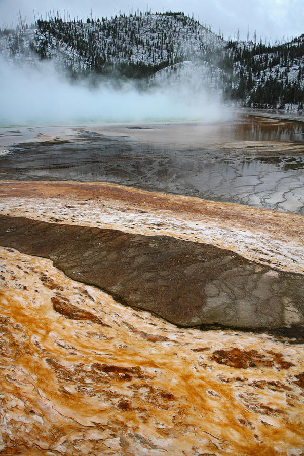 Grand Prismatic Pool In Yellowstone National Park by Pierre Leclerc ...