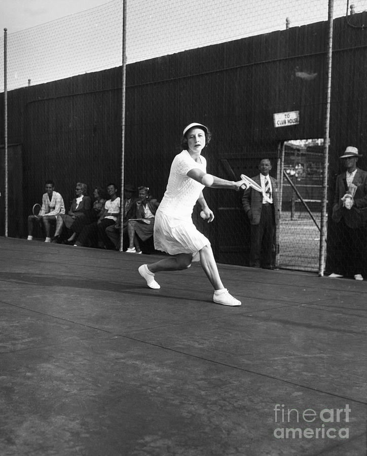 Tennis Photograph - Helen Newington Wills #4 by Granger