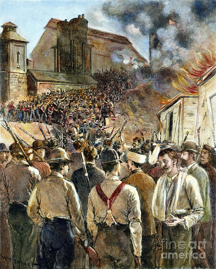 Homestead Strike, 1892 Photograph by Granger - Pixels