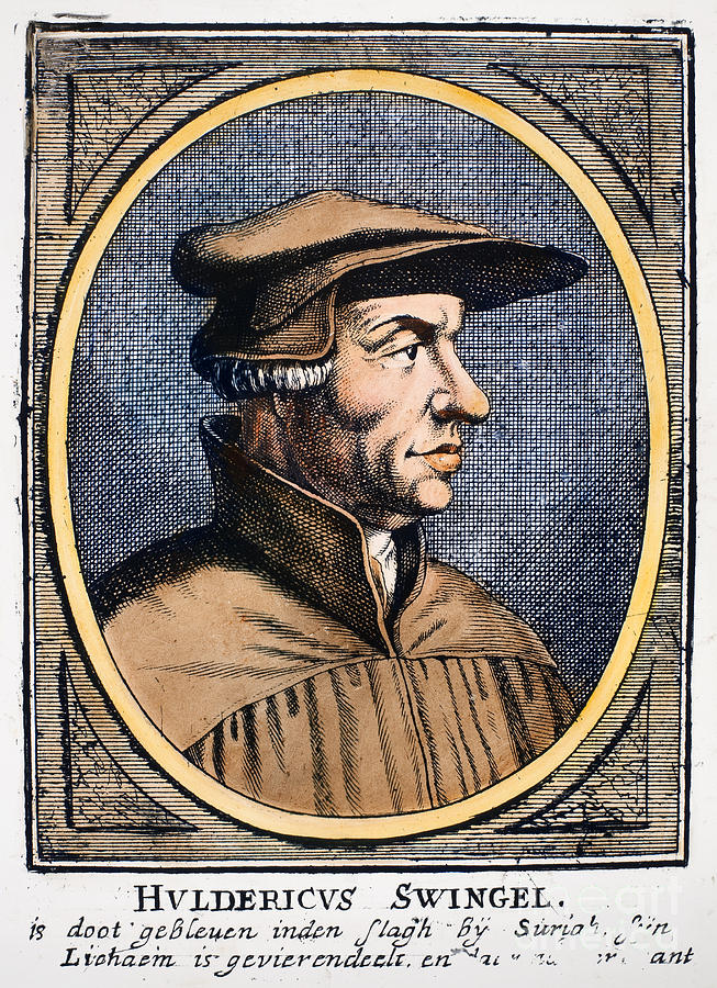 Huldreich Zwingli #4 Photograph by Granger