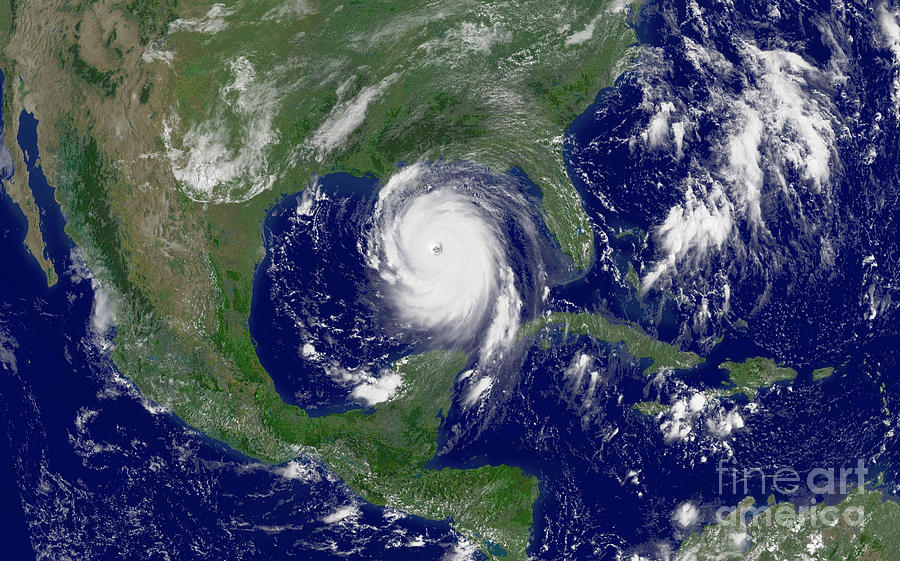 Hurricane Katrina #4 Photograph by Science Source Hurricane Katrina #4 Photograph by Science Source