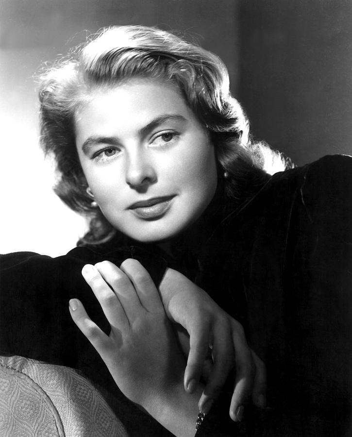 Ingrid Bergman, Portrait Photograph by Everett - Fine Art America