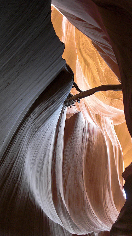 Antelope Canyon Photograph - Inside lower Antelope Canyon #3 by Ralf Kaiser
