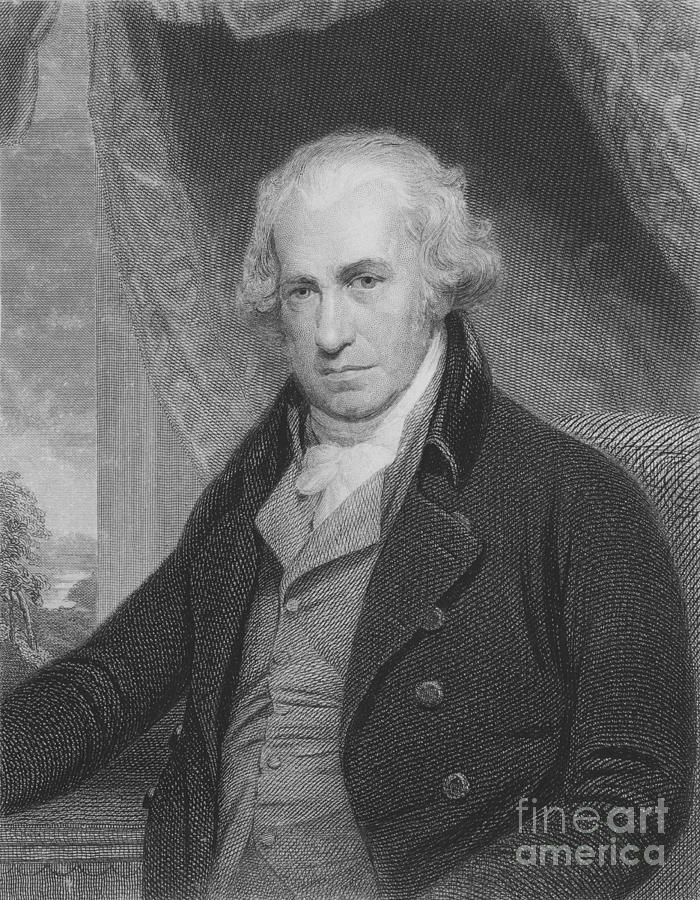 Portrait Photograph - James Watt, Scottish Inventor #4 by Science Source