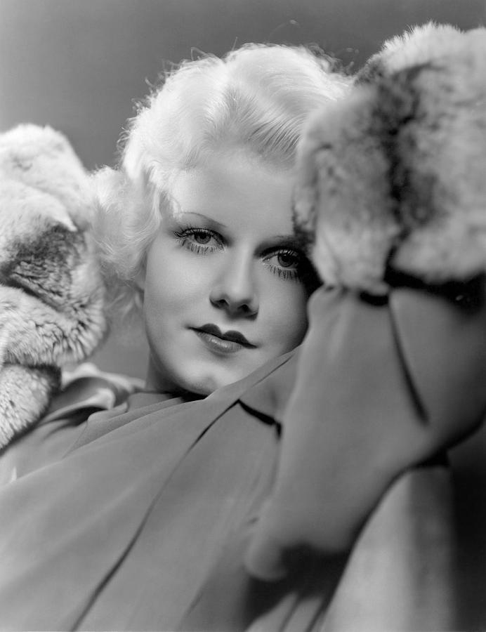 Jean Harlow (1911-1937) Photograph by Granger