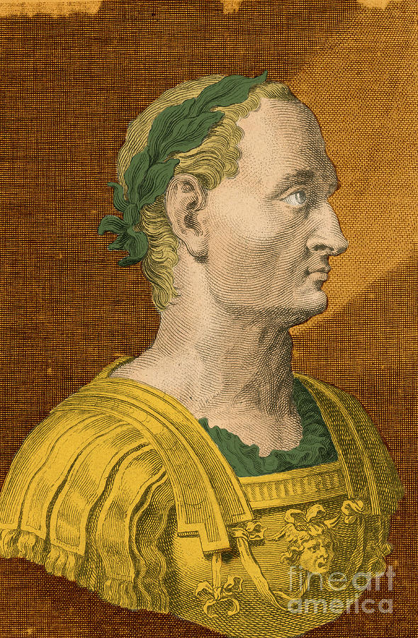 Julius Caesar, Roman General #4 Photograph by Photo Researchers