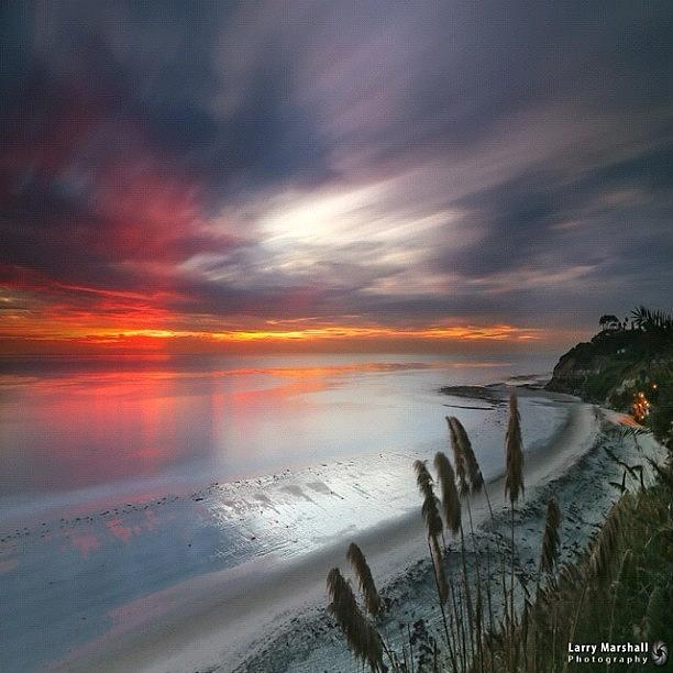Long Exposure Sunset At A North San Photograph by Larry Marshall
