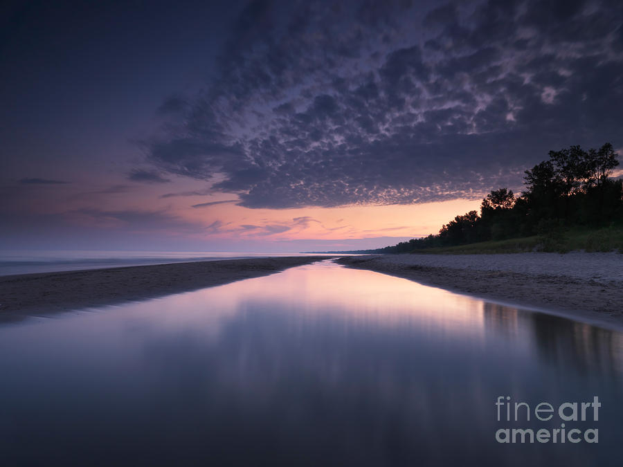 Long Point Beach #4 Photograph by Maxim Images Exquisite Prints