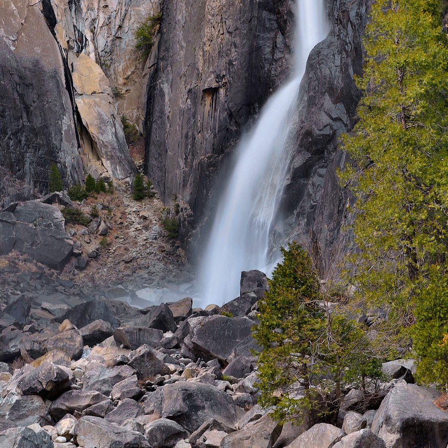 Lower Yosemite Falls #2 Photograph by Stephen Vecchiotti