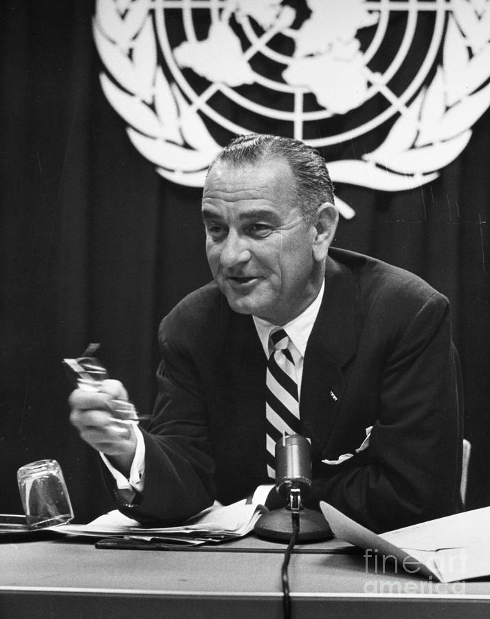 Lyndon Baines Johnson #3 Photograph by Granger